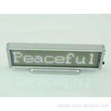 White Colour LED Desktop Display (BST-B1664AW)